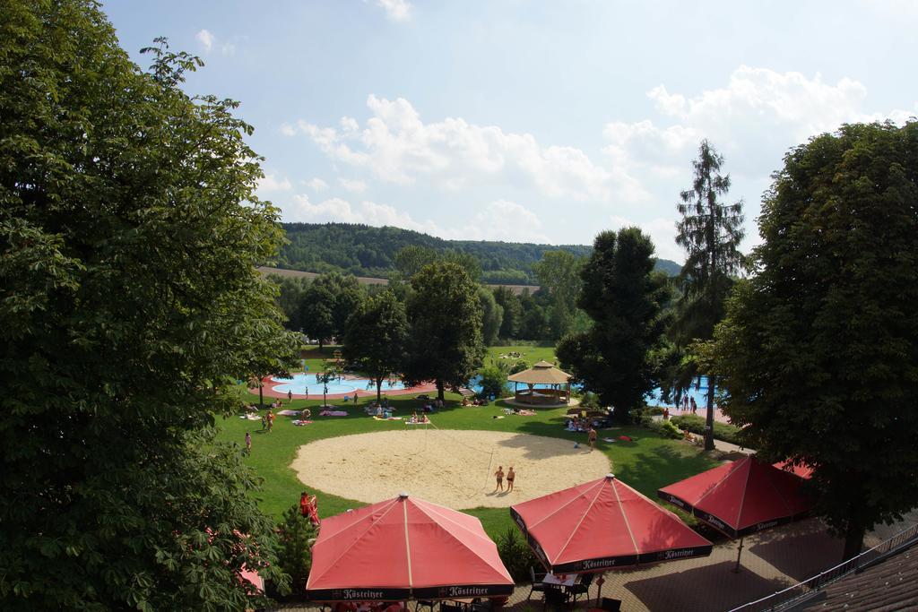 Waldhotel Bad Bibra Exterior foto